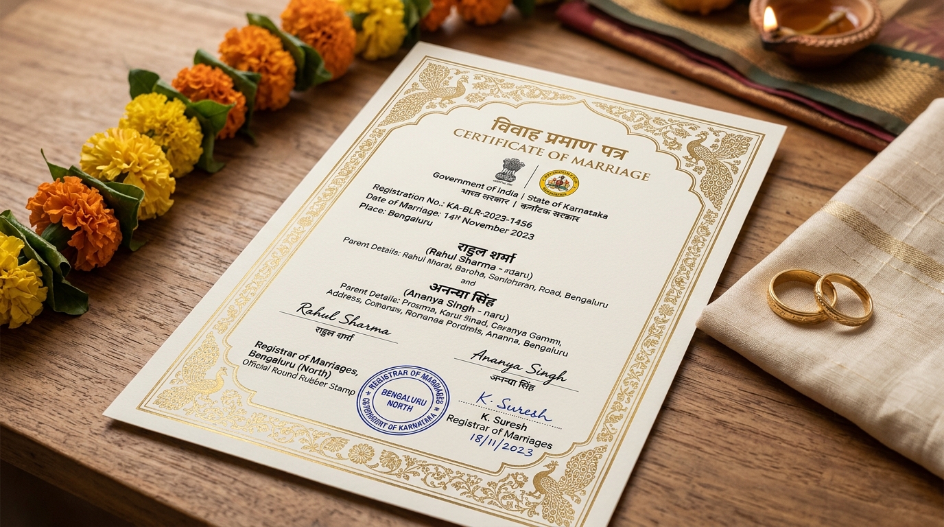 Name & Surname Change After Marriage in India