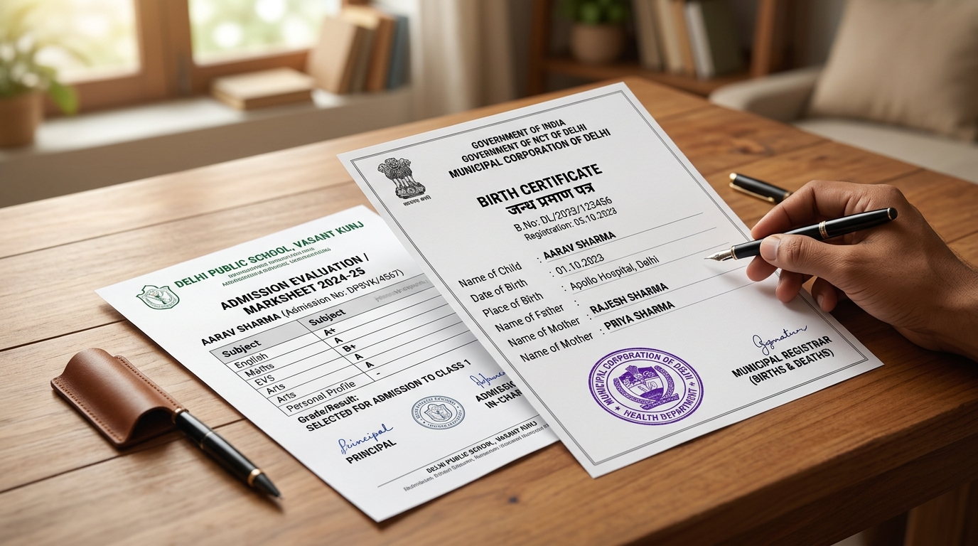 Minor Child Name Change & Correction Service